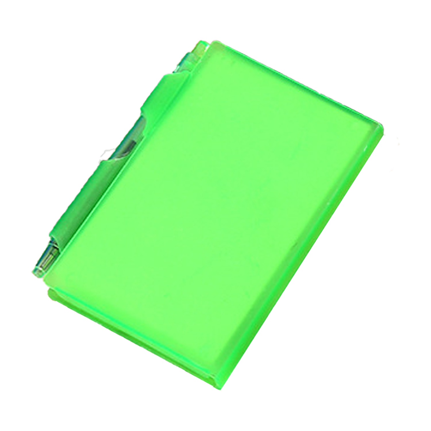 Mini Portable Plastic Box Notepad w/ Pen 2